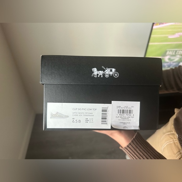 Coach X Mint + Serf Clip Low Top Sneaker In Signature Canvas size 6.5 women - Picture 16 of 16